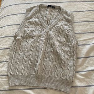 Grey Marlena sweater vest